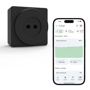 EverHome EcoTracker (Black Edition) Smart Meter mit IR-Lesekopf