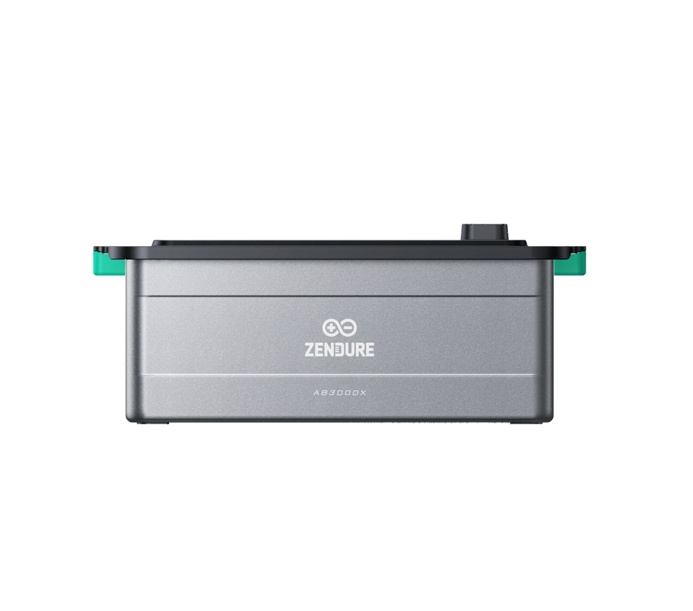 Zendure AB3000X – 2,88 kWh LiFePO₄-Zusatzbatterie (NICHT mit AB3000L austauschbar!), nur für SolarFlow 2400 AC geeignet