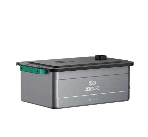 Zendure AB3000X – 2,88 kWh LiFePO₄-Zusatzbatterie (NICHT mit AB3000L austauschbar!), nur für SolarFlow 2400 AC geeignet