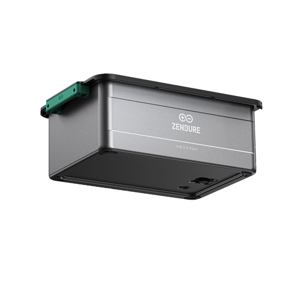 Zendure AB3000X – 2,88 kWh LiFePO₄-Zusatzbatterie (NICHT mit AB3000L austauschbar!), nur für SolarFlow 2400 AC geeignet