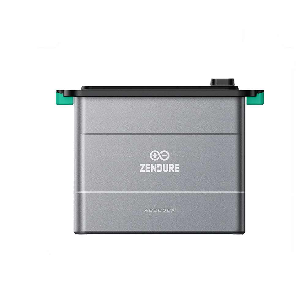Zendure AB2000X – 1,92 kWh LiFePO₄-Akku für SolarFlow 800 Balkonspeicher, erweiterbar auf 11,52 kWh, BMS-gesteuert, IP65