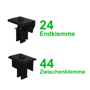 Clenergy SolarRoofPro 2.0 Montageset für 24 Modulen 10kWp