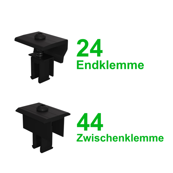 Clenergy SolarRoofPro 2.0 Montageset für 24 Modulen 10kWp
