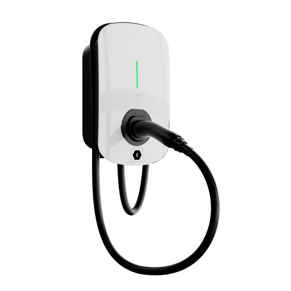 Haier Smart Cube EV AC Charger 7KW 4G mit 5meter Kable Type2 Weiß HEVAC-7T2C5
