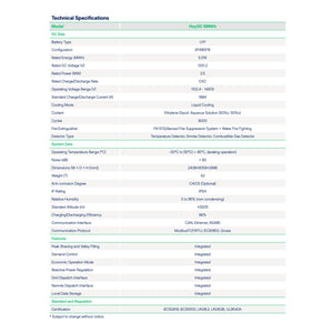 Hoymiles HoyDC 5MWh Containerisiertes Batterie-Energiespeichersystem