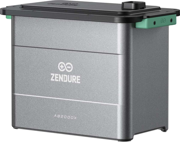 Zendure AB2000X – 1,92 kWh LiFePO₄-Akku für SolarFlow 800 Balkonspeicher, erweiterbar auf 11,52 kWh, BMS-gesteuert, IP65