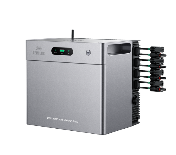 ZENKI AI: Zendure SolarFlow 2400 Pro | 2400W bidirektionaler Balkonspeicher mit Notstrom & 4 MPPT – bis zu 880€ jährliche Ersparnis möglich