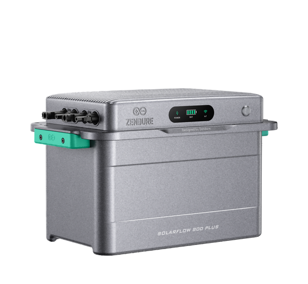 Smarte Energiekostenkontrolle: Zendure 800 Plus mit ZENKI AI | 800W Balkonspeicher für dynamische Stromtarife & IP65 Outdoor-Nutzung